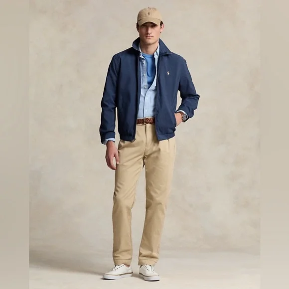 Polo Ralph Lauren Navy Blue Windbreaker Jacket size XXL - Picture 8 of 8